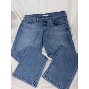 Levi's Boyfriend Jeans 31 Midrise Classic Borrowed From The Boys Med Wash Casual